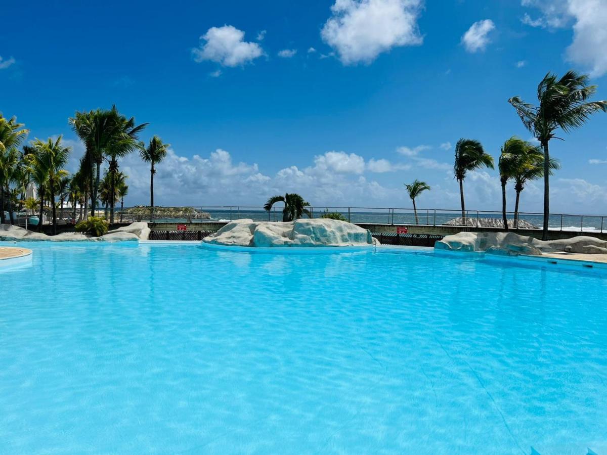 Studio Vue Mer Piscine Plage Kaz Punch Manganao Chez Julie Сен-Франсуа Экстерьер фото