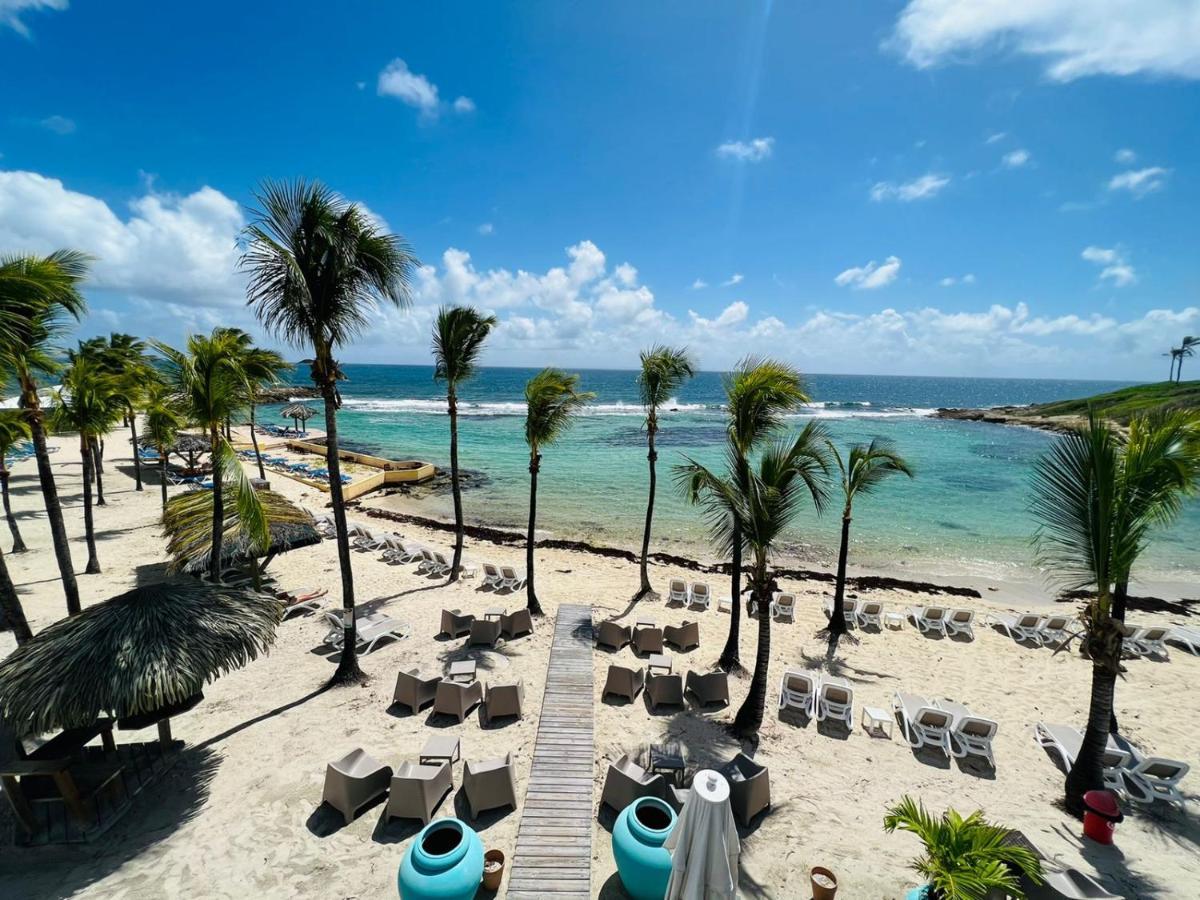 Studio Vue Mer Piscine Plage Kaz Punch Manganao Chez Julie Сен-Франсуа Экстерьер фото