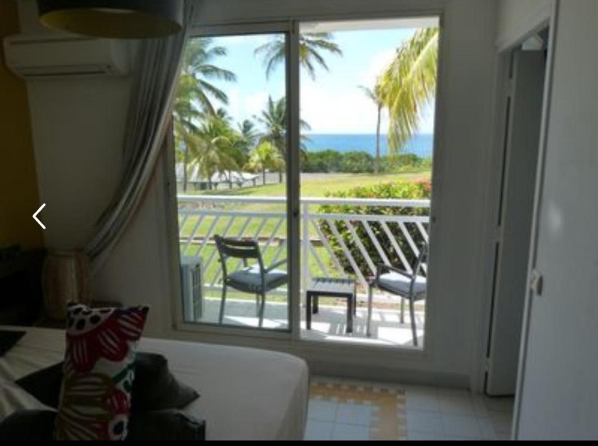 Studio Vue Mer Piscine Plage Kaz Punch Manganao Chez Julie Сен-Франсуа Экстерьер фото