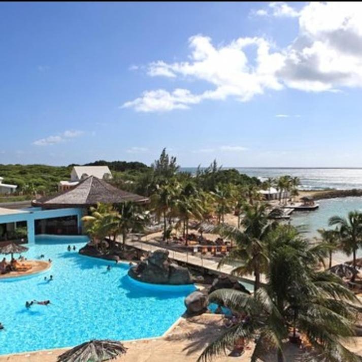 Studio Vue Mer Piscine Plage Kaz Punch Manganao Chez Julie Сен-Франсуа Экстерьер фото